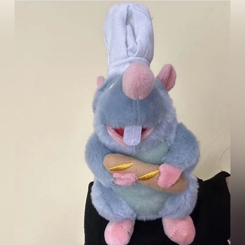 New Remy from Ratatouille Magnetic Shoulder Pal Plush Toy